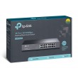 TP-Link TL-SF1016DS network switch Unmanaged Fast Ethernet (10/100) 1U Black TP-Link TL-SF1016DS network switch Unmanaged Fast Ethernet (10/100) 1U Black