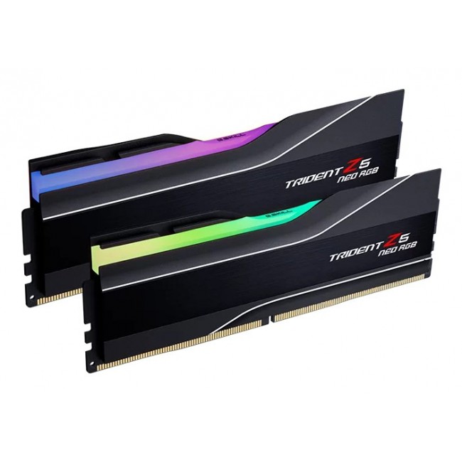 G.Skill Trident Z5 Neo RGB F5-6400J3239F24GX2-TZ5NR memory module 48 GB 2 x 24 GB DDR5 6400 MHz G.Skill Trident Z5 Neo RGB F5-6400J3239F24GX2-TZ5NR memory module 48 GB 2 x 24 GB DDR5 6400 MHz