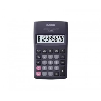 CASIO HL-815L-BK BOX pocket calculator, 8-digit, 69.5x118mm, black