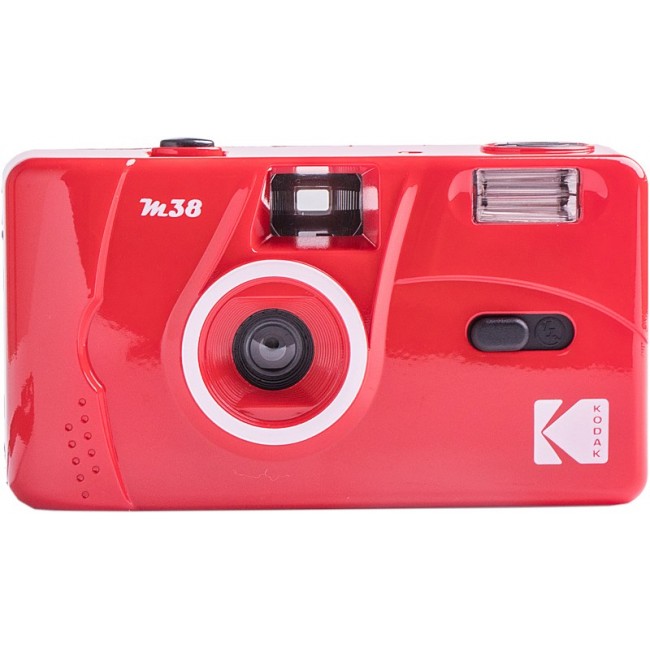 Kodak M38 Compact film camera 35 mm Red Kodak M38 Compact film camera 35 mm Red