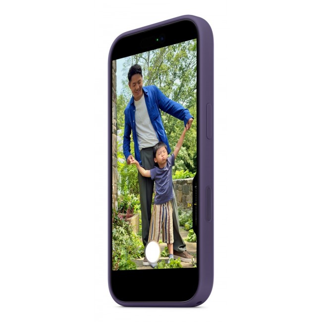 Apple iPhone 17 Silicone Case with MagSafe Purple Fog Apple iPhone 17 Silicone Case with MagSafe Purple Fog