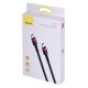 Baseus CATKLF-G91 USB cable 1 m USB C Black Baseus CATKLF-G91 USB cable 1 m USB C Black
