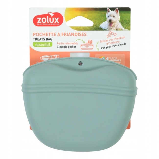 ZOLUX treat pouch for dog - green ZOLUX treat pouch for dog - green