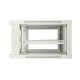 Extralink Rackmount cabinet 6U 600x450 ASP Gray wall mounted, metal door