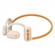 Havit E553BT Open Ear Air Conduction Headphones, beige