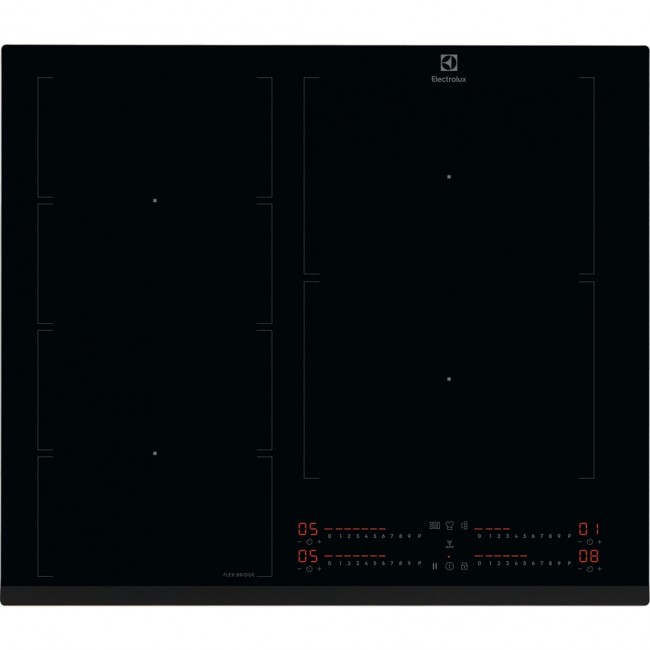 Electrolux EIV64453 Black Built-in 60 cm Zone induction hob 4 zone(s) Electrolux EIV64453 Black Built-in 60 cm Zone induction hob 4 zone(s)
