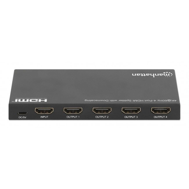 MANHATTAN 4K@60Hz 4-Port HDMI-Splitter
