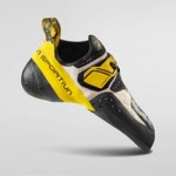 LA SPORTIVA solution-white-yellow-38 shoes