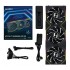 Lian Li UNI FAN TL Wireless LCD Fan, ARGB, PWM, 3-Pack incl. Controller - Reverse Blade, 120mm, black