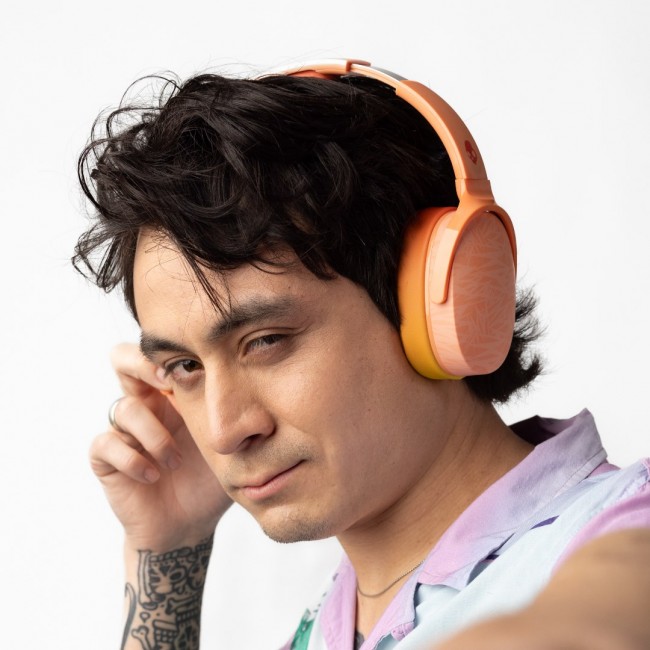 Skullcandy Hesh Evo Headphones Wireless Head-band Music USB Type-C Bluetooth Orange