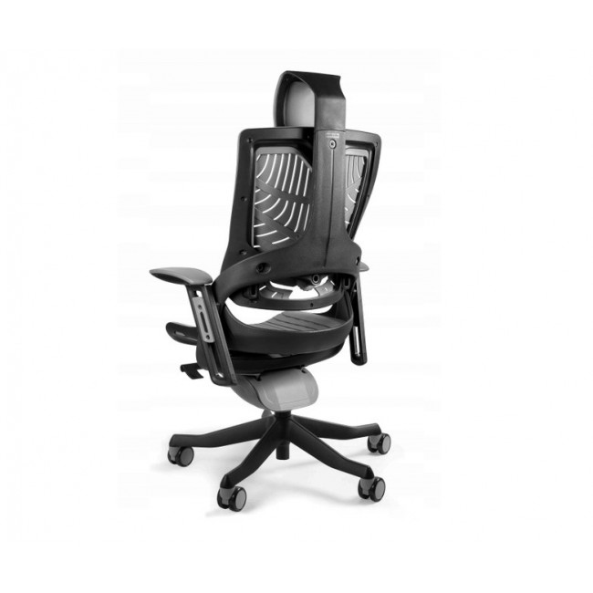 Wau 2 TPE-8 office chair, grey/black elastomer Wau 2 TPE-8 office chair, grey/black elastomer