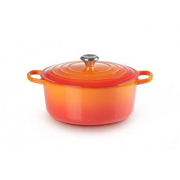 Le Creuset 21177280902430 6.7 L Round Orange, Red