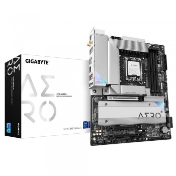 GIGABYTE Z790 AERO G Motherboard - Supports Intel Core 14th CPUs, up to 7600MHz DDR5 (OC), 1 PCIe 5.0+4xPCIe 4.0 M.2, Wi-Fi 6E, 2.5GbE LAN, USB 3.2 Gen 2x2