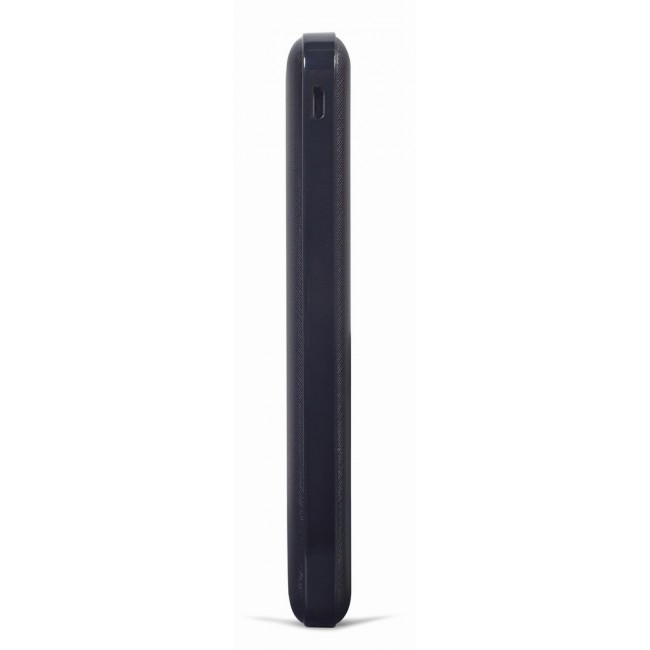 Gembird PB10-02 power bank Lithium Polymer (LiPo) 10000 mAh Black Gembird PB10-02 power bank Lithium Polymer (LiPo) 10000 mAh Black