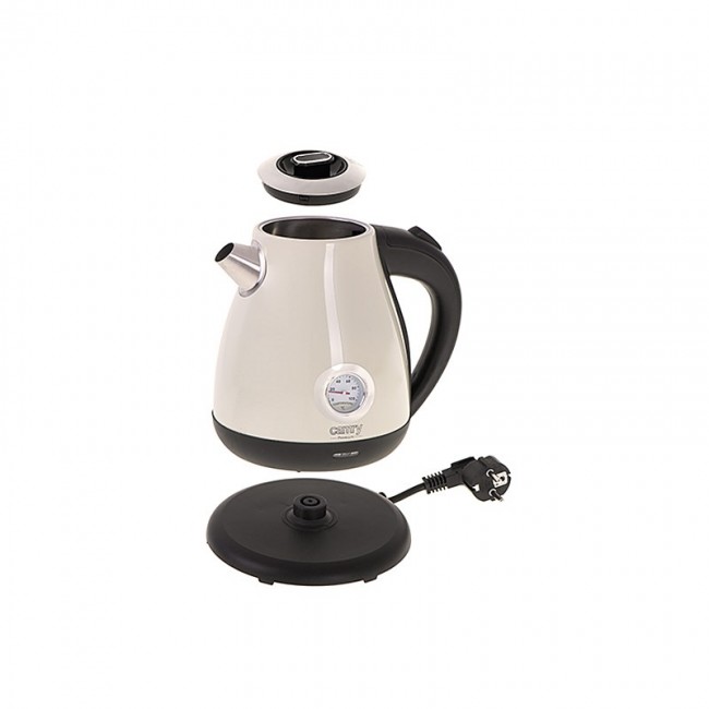CAMRY CR 1344c cream electric kettle CAMRY CR 1344c cream electric kettle
