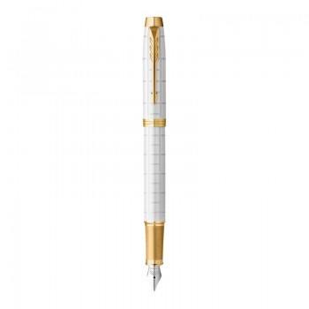 Parker 2143649 fountain pen Cartridge filling system Gold, White 1 pc(s)