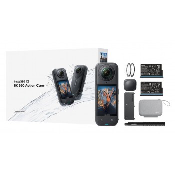 Insta360 X5 Bundle action sports camera 72 MP 8K Ultra HD 25.4 / 1.28 mm (1 / 1.28