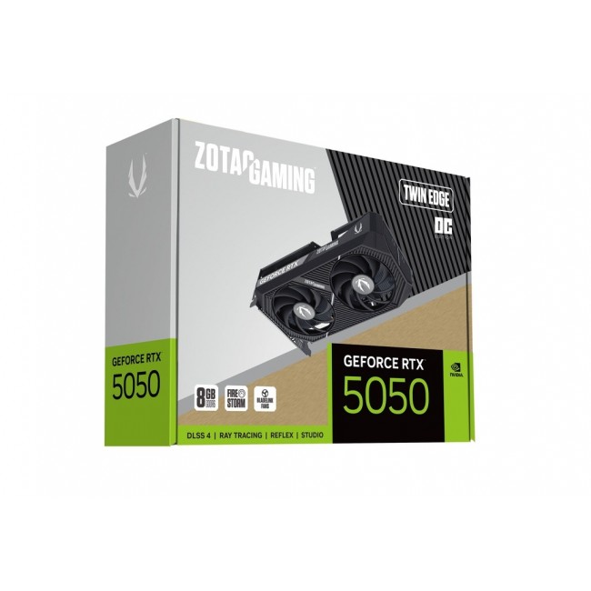 Zotac GAMING GeForce RTX 5050 Twin Edge OC NVIDIA 8 GB GDDR6 Zotac GAMING GeForce RTX 5050 Twin Edge OC NVIDIA 8 GB GDDR6