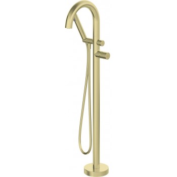 Freestanding bath tap with shower set