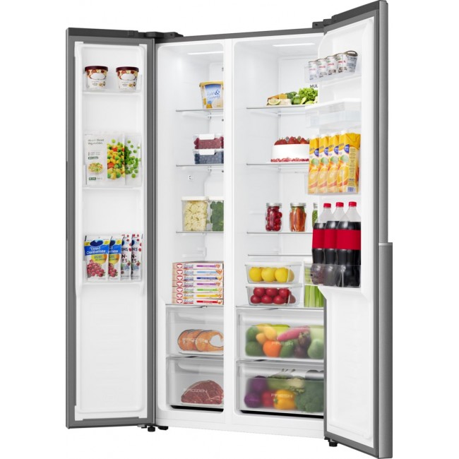 Gorenje NRS917E41XWD side-by-side refrigerator Freestanding 541 L E Stainless steel