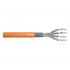 DIGITUS Cat.7 Installation Cable, S/FTP, B2ca, AWG 23/1, LSOH, 100m, orange