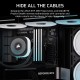 Corsair 4500X LX-R RGB Tempered Glass Mid-Tower, Black Midi Tower Corsair 4500X LX-R RGB Tempered Glass Mid-Tower, Black Midi Tower