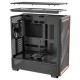 Antec FLUX SE Midi Tower Black, Wood