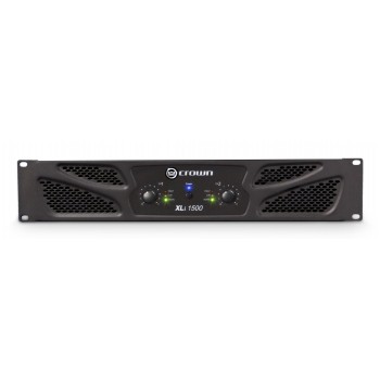Crown XLi 1500 2.0 channels Performance/stage Black