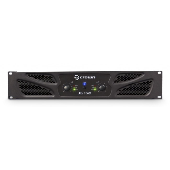 Crown XLi 1500 2.0 channels Performance/stage Black