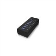 ICY BOX IB-AC618 USB 3.2 Gen 1 (3.1 Gen 1) Type-B 5000 Mbit/s Black
