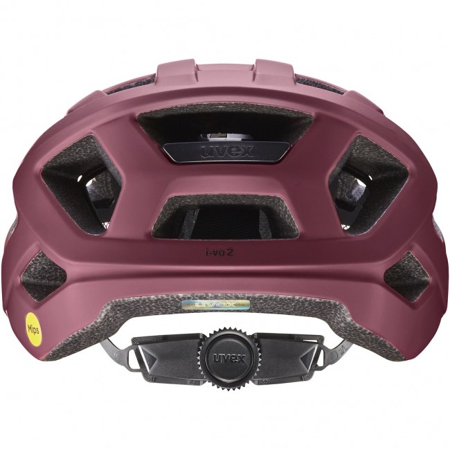 Bicycle helmet UVEX I-vo 2 MIPS 56 60 cm, cranberry/black matt