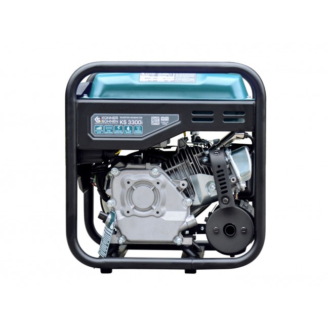 K nner & S hnen KS 3300I engine-generator 3000 W 7 L Petrol Black, Teal