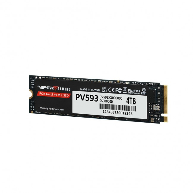 Patriot Viper PV593 M.2 PCI-E Gen5 x4 NVMe2 4TB SSD