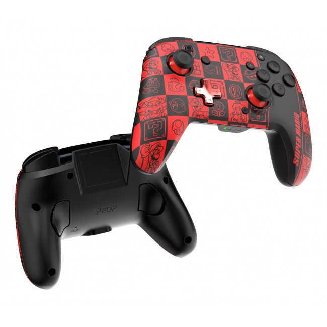 PDP REMATCH GLOW Black, Green, Red Gamepad Analogue / Digital Nintendo Switch, Nintendo Switch OLED