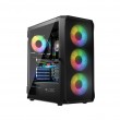 Logic PORTOS ARGB MINIDI USB 3.0 Case Black