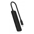 Satechi ST-P4SK interface hub USB Type-C 10000 Mbit/s Black