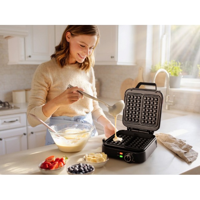 ELDOM WA900 WAFFLE IRON 1200W BLACK