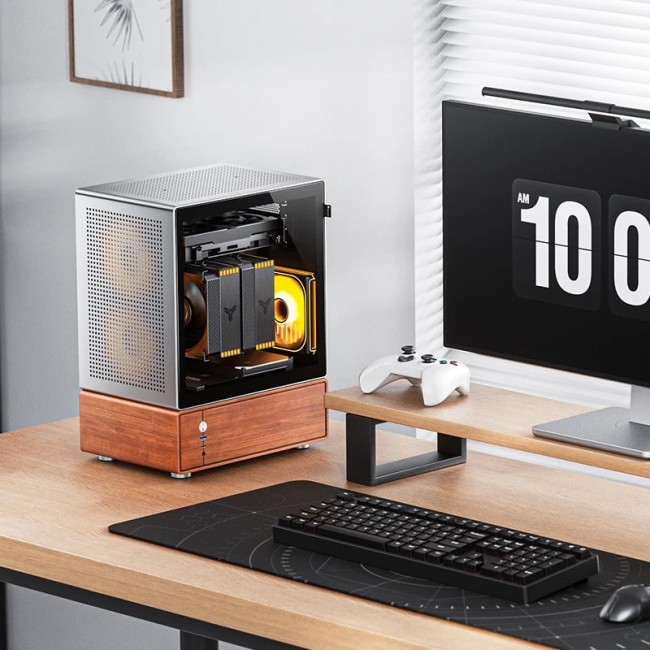 PC Case Jonsbo T7, Midi-Tower, mATX, Glass