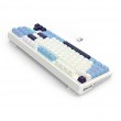 REDRAGON K728WBB-RGB-PRO Antonium Pro keyboard USB + RF Wireless + Bluetooth White, Blue