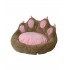 GO GIFT Dog and cat bed - camel - 75x75 cm