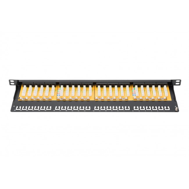 Digitus CAT 6, Class E High Density Patch Panel, unshielded