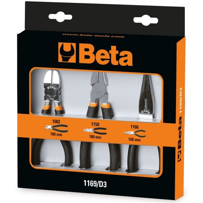 Set of 3 pliers Set of 3 pliers