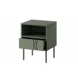 Cama Bedside table 2 pcs. TRESSE 44x40x53 matte green Cama Bedside table 2 pcs. TRESSE 44x40x53 matte green