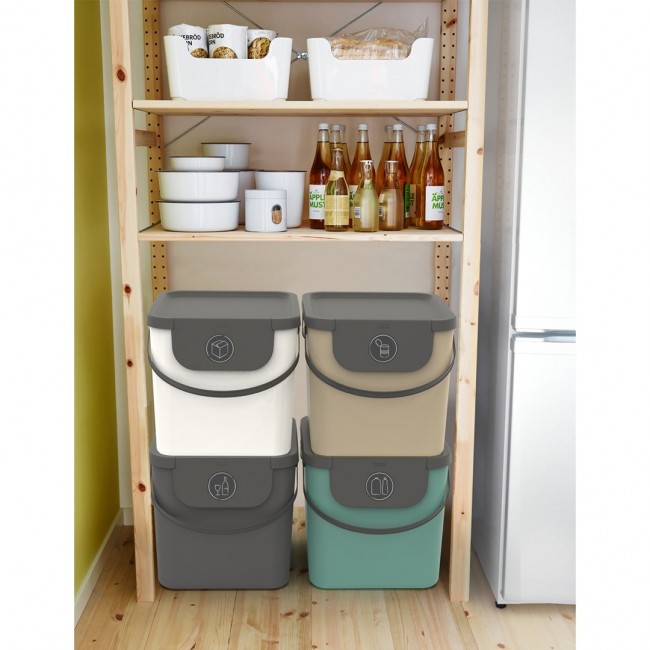 ROTHO Albula Horizon Blue - waste sorting container - 40l ROTHO Albula Horizon Blue - waste sorting container - 40l