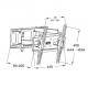 ART RAMT AR-51 TV mount ART RAMT AR-51 TV mount