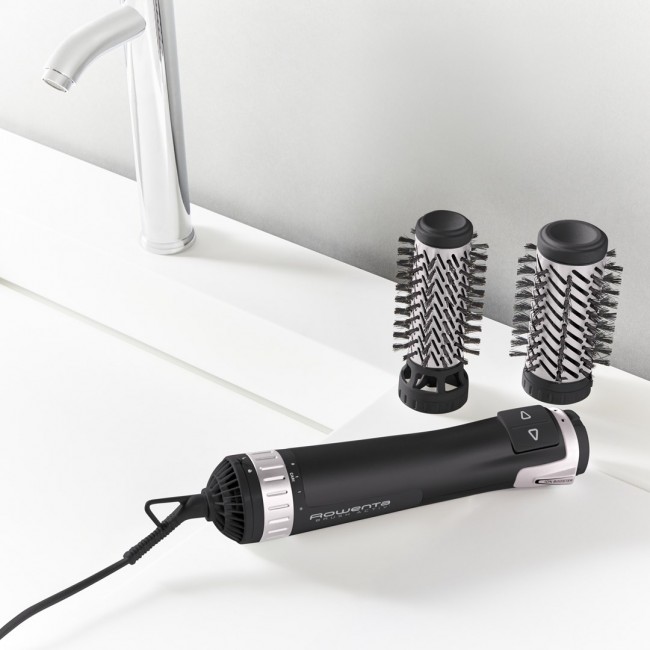 Rowenta Brush Activ' Dry & Style CF9550 Hot air brush Warm Black 1000 W 1.8 m Rowenta Brush Activ' Dry & Style CF9550 Hot air brush Warm Black 1000 W 1.8 m