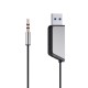Savio TR-16 Transmitter AUX adapter with hands-free function, Bluetooth 5.3, Google Assistant/Siri Savio TR-16 Transmitter AUX adapter with hands-free function, Bluetooth 5.3, Google Assistant/Siri