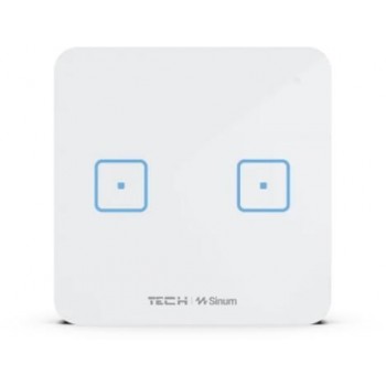 Wired double switch black WS-02M Tech Cont.