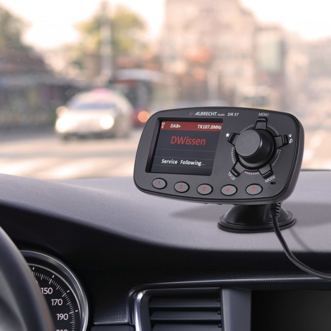 Albrecht DR 57 87.6 - 107.9 MHz Bluetooth Black Albrecht DR 57 87.6 - 107.9 MHz Bluetooth Black
