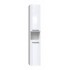 Bathroom cabinet NEL III 31x30x174 cm, white, glossy